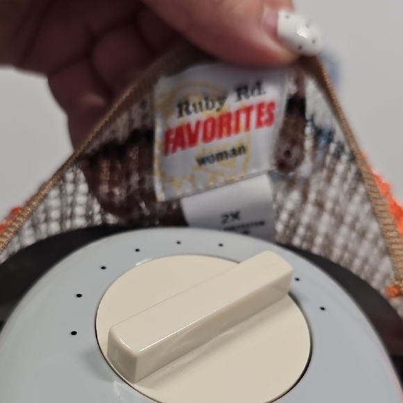 Ruby Rd. Vibrant Striped Cardigan - Picture 2 of 3